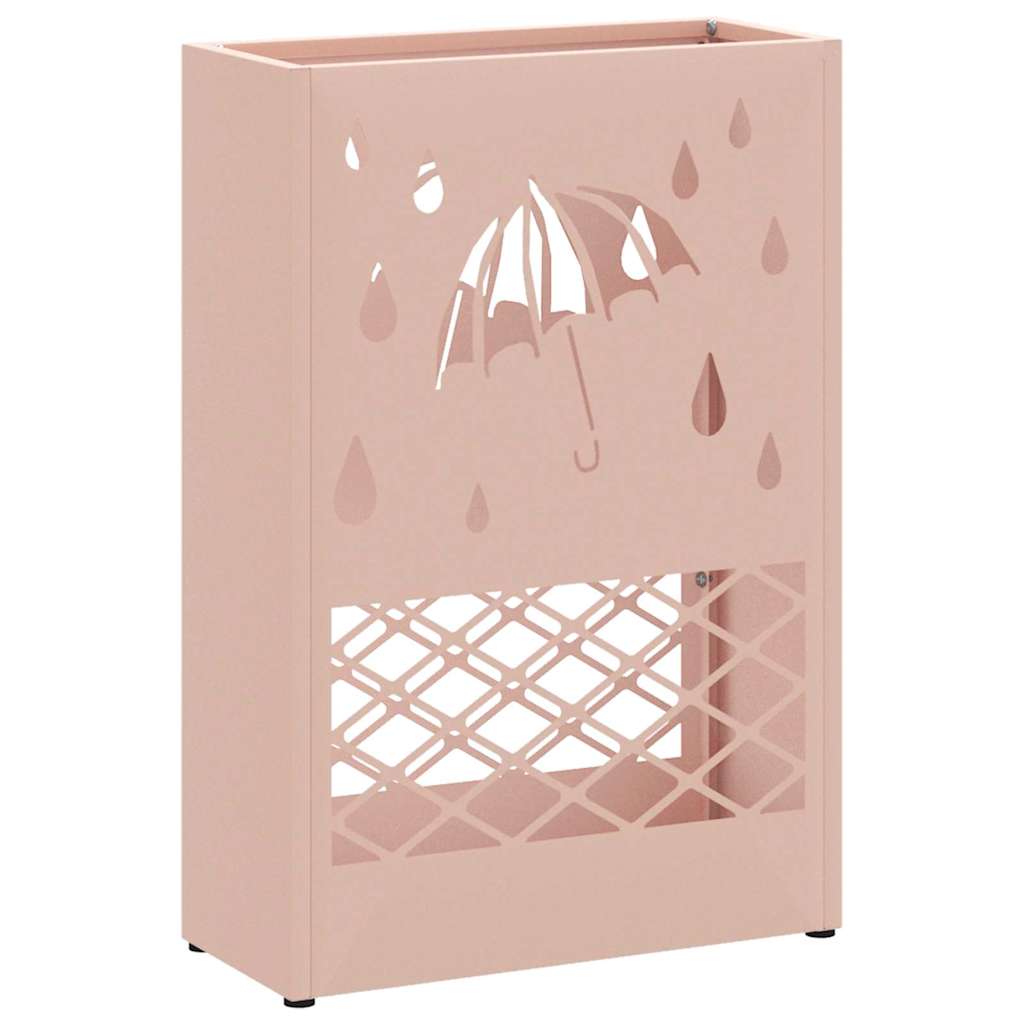 Sonnenschirmhalter Rosa 28 x 12 x 41 cm Stahl
