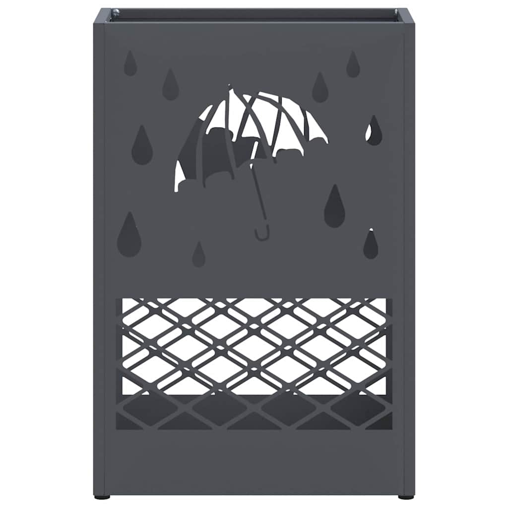 Parasol Holder Anthracite 28 x 12 x 41 cm Steel
