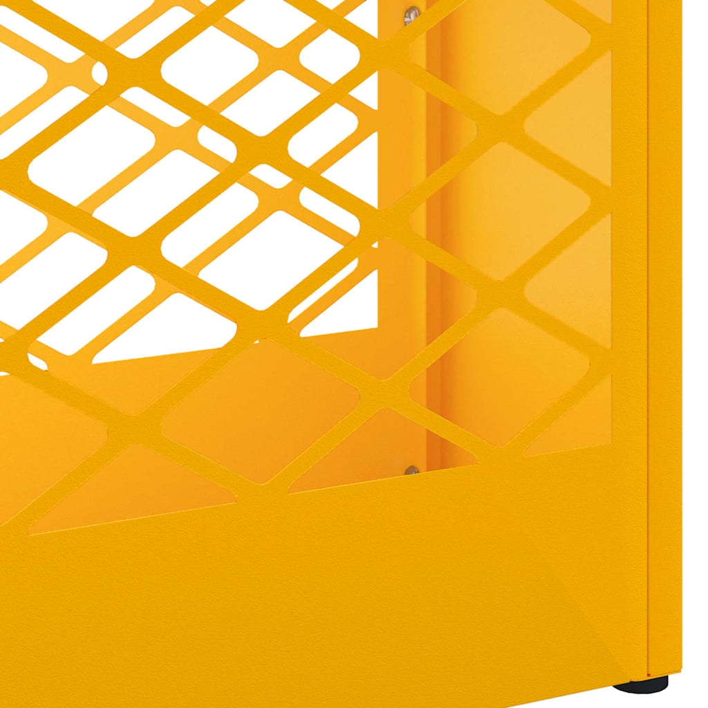 Sonnenschirmhalter Senfgelb 28 x 12 x 41 cm Stahl