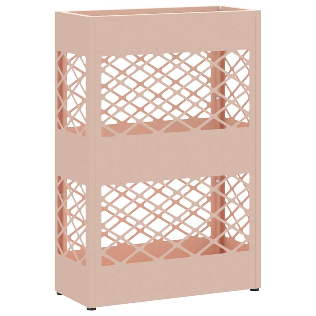 Parasol holder pink 28 x 12 x 41 cm steel