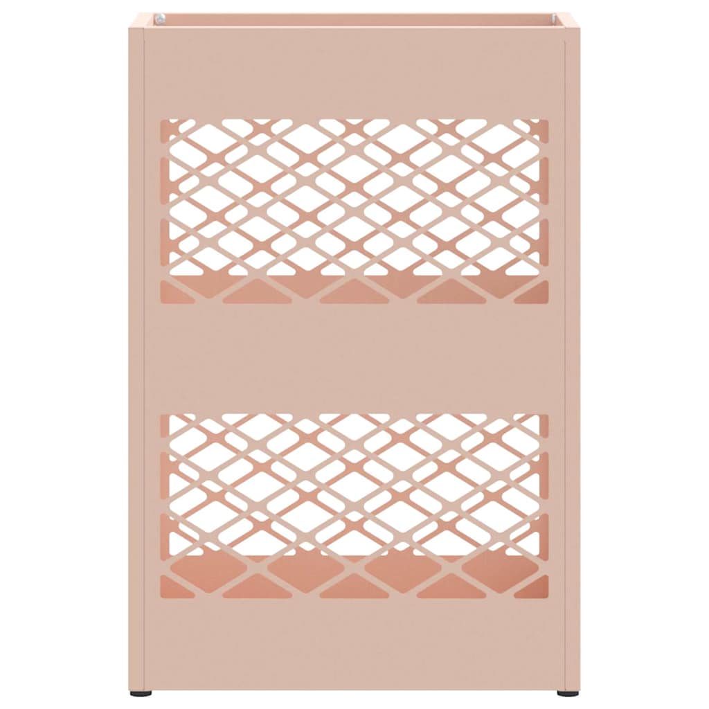Parasol holder pink 28 x 12 x 41 cm steel