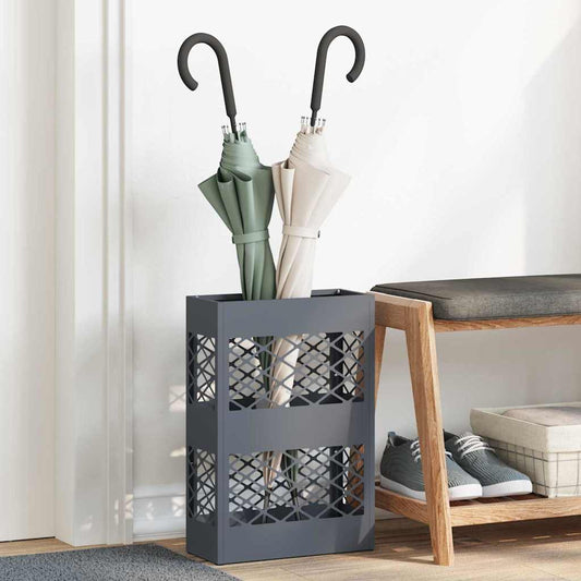 Parasol Holder Anthracite 28 x 12 x 41 cm Steel