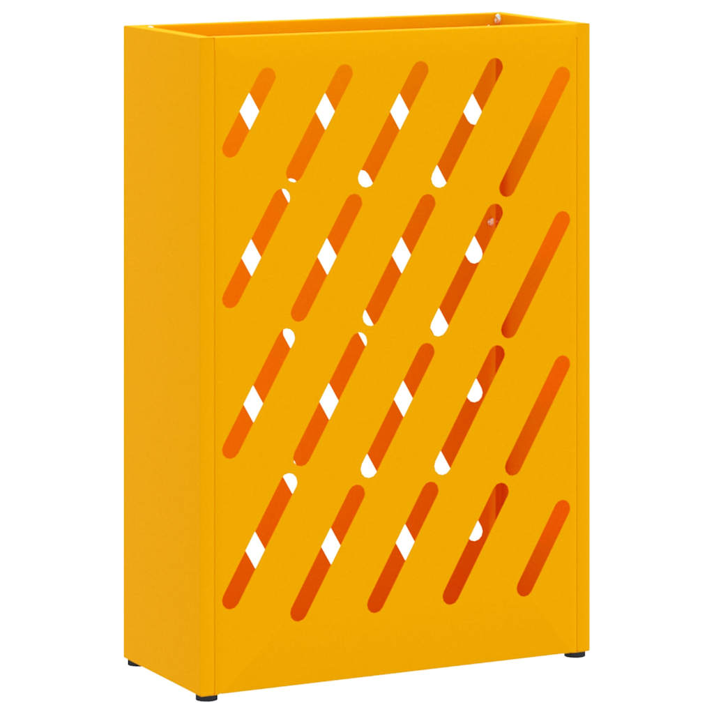 Sonnenschirmhalter Senfgelb 28 x 12 x 41 cm Stahl
