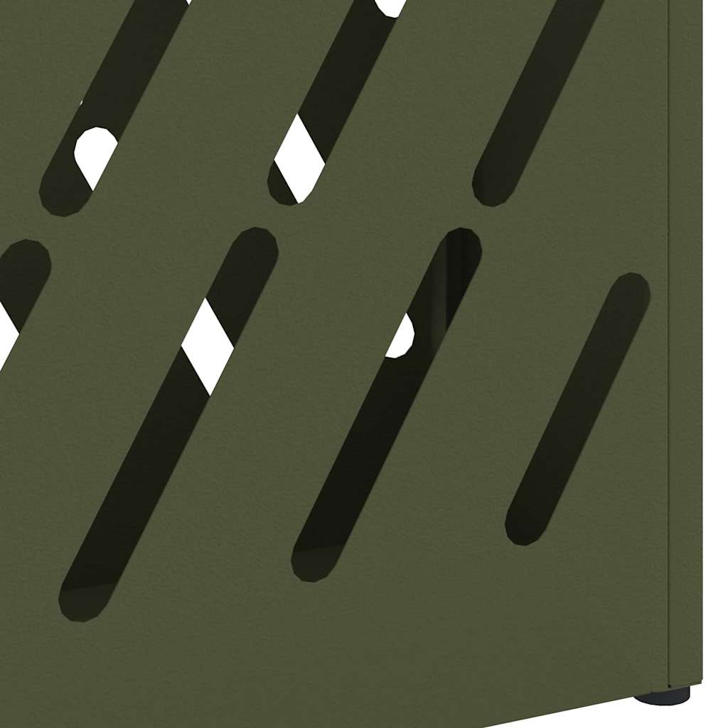 Parasol holder Olive Green 28 x 12 x 41 cm Steel
