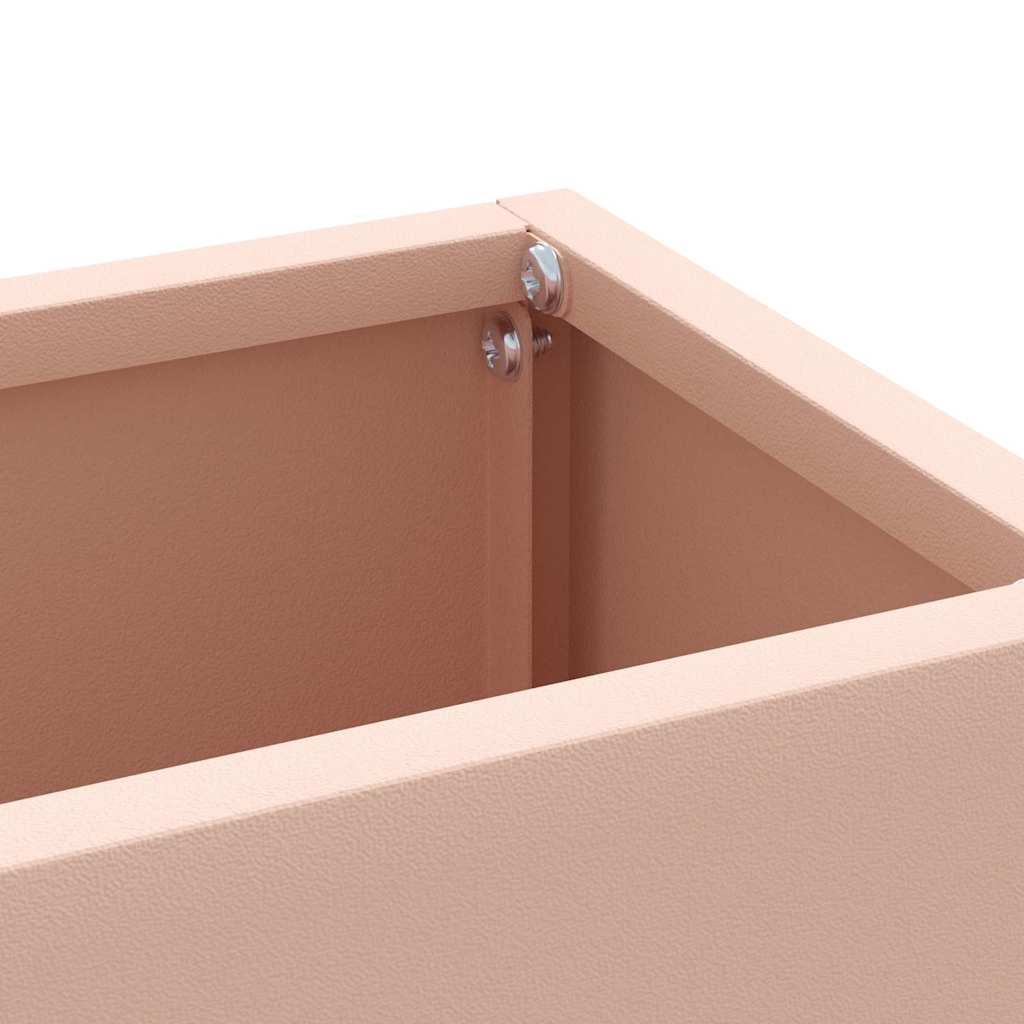 Sonnenschirmhalter Rosa 28 x 12 x 41 cm Stahl
