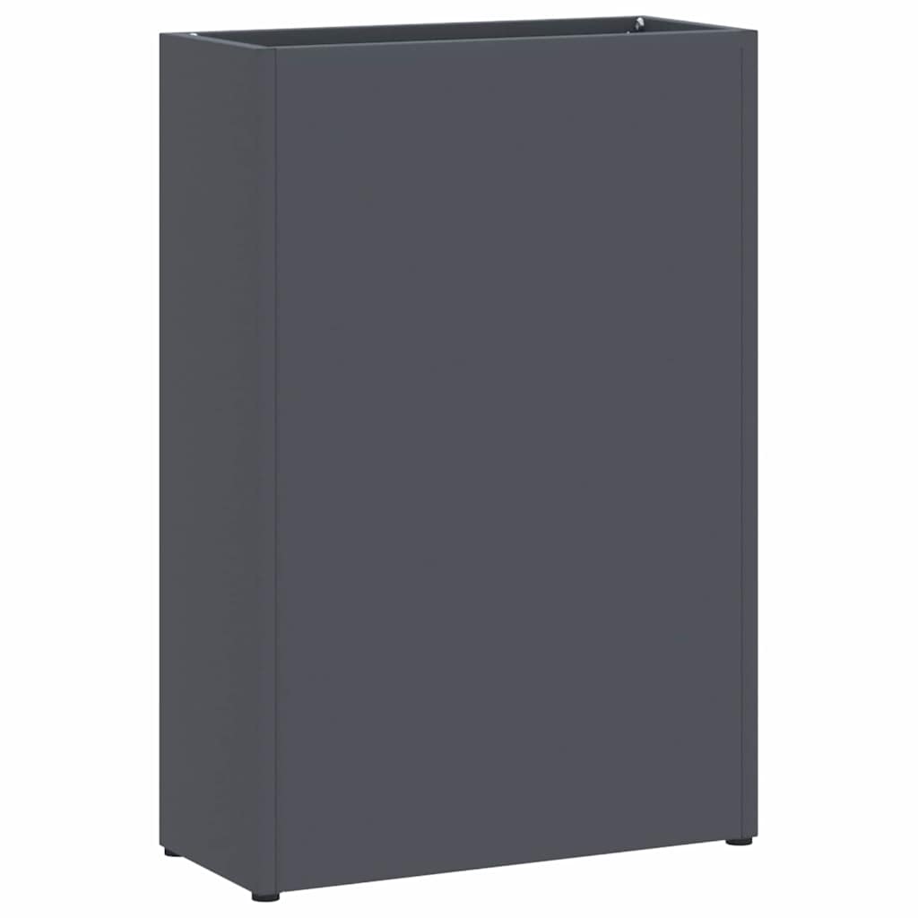 Support de parasol anthracite 28 x 12 x 41 cm acier
