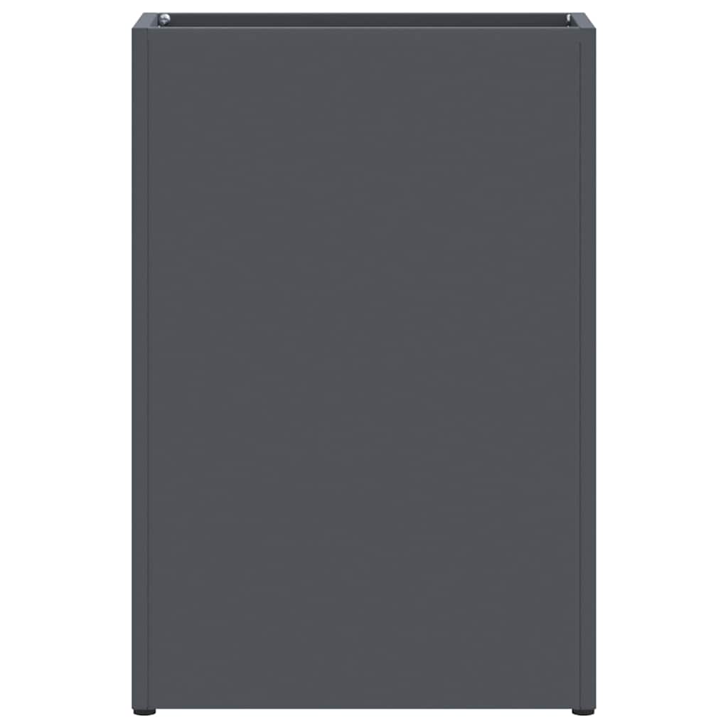 Support de parasol anthracite 28 x 12 x 41 cm acier