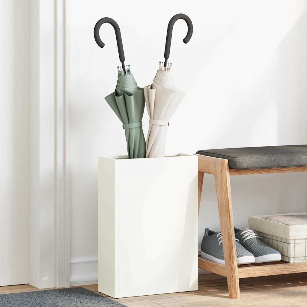 Sonnenschirmhalter Weiß 28 x 12 x 41 cm Stahl