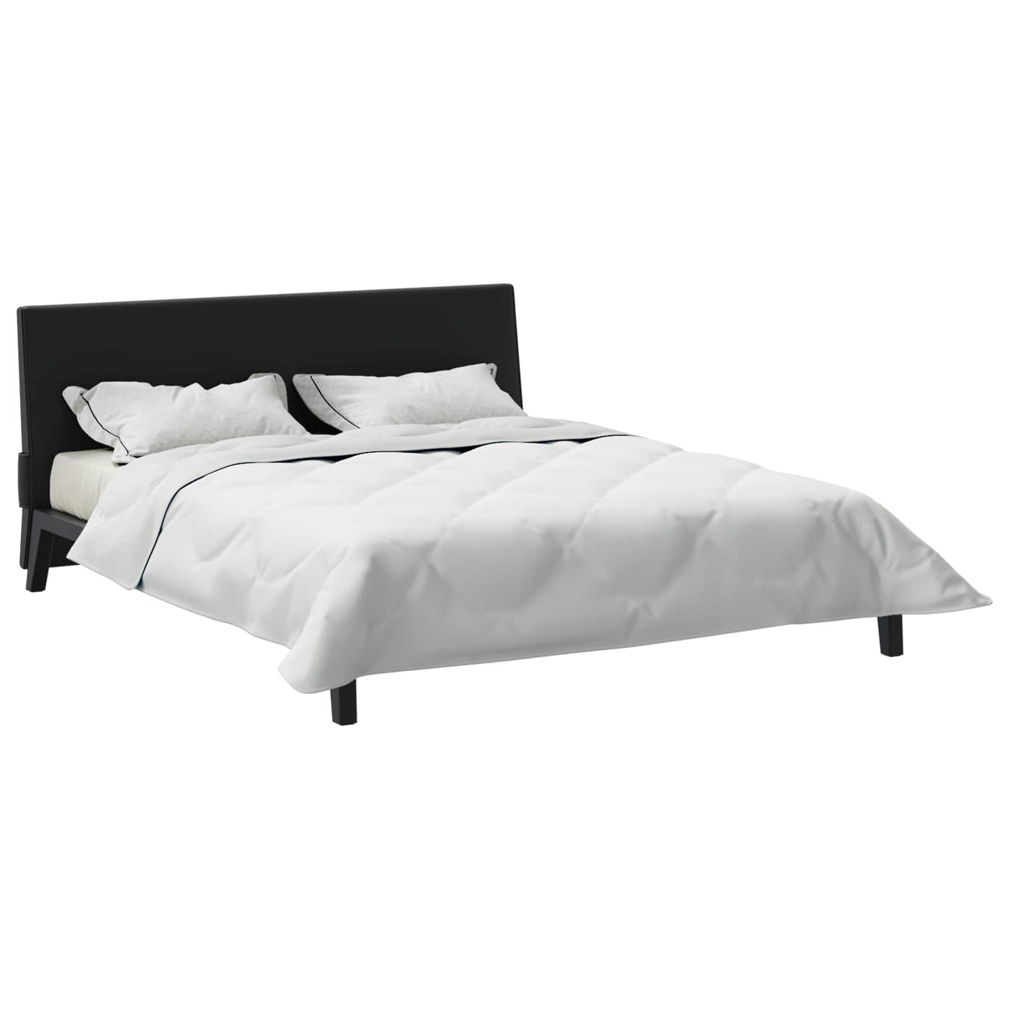 Couette d'hiver blanche 240 x 222 x 5 cm polyester