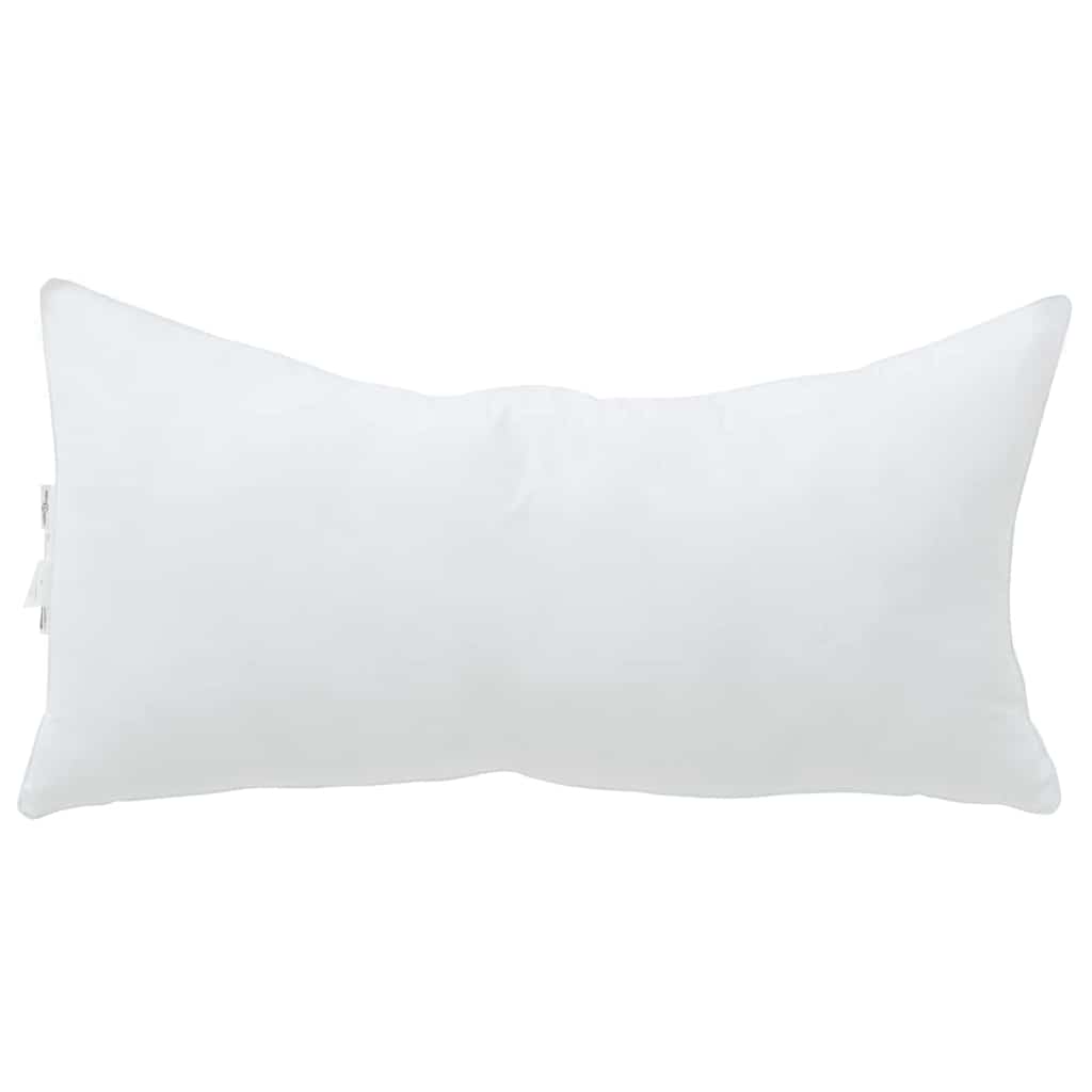 Oreiller avec oreiller Blanc Coton et polyester
