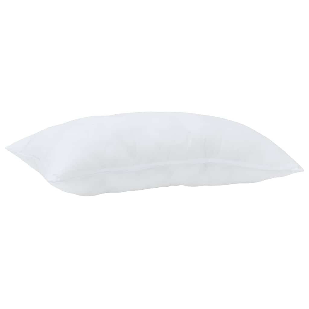 Oreiller avec oreiller Blanc Coton et polyester