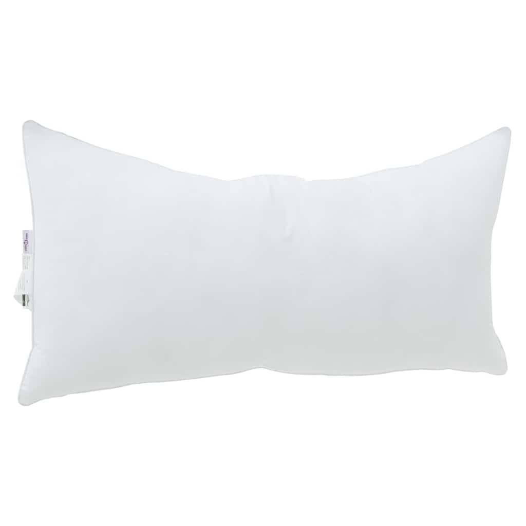 Oreiller avec oreiller Blanc Coton et polyester