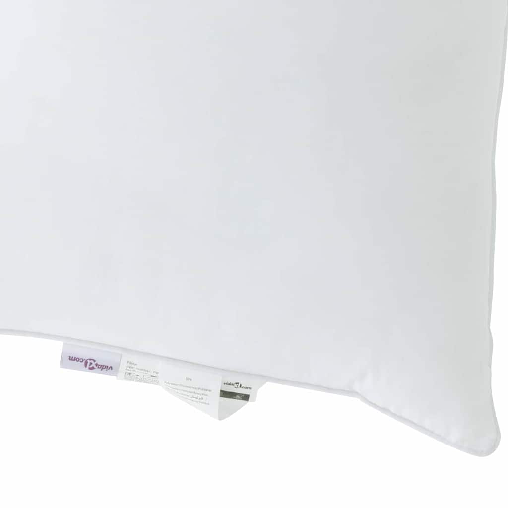 Pillows with Pillow White Cotton and Polyester