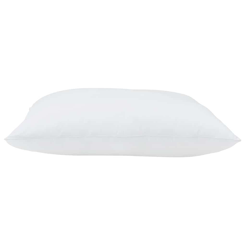 Kopfkissen mit Kissen Weiß Baumwolle und Polyester