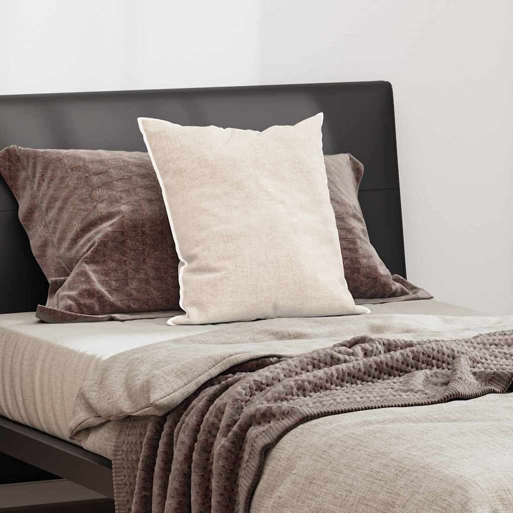 Pillow with Cushion White 61 x 41 x 20 cm Polyester