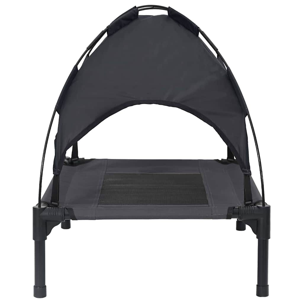 Hundebett Schwarz 62 x 48 x 61 cm Stahl