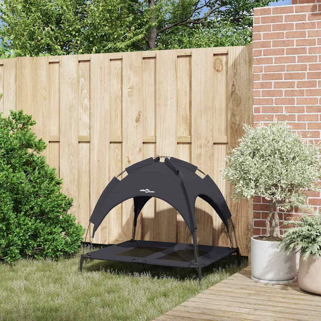 Hundebett Schwarz 92 x 77 x 82,5 cm Stahl