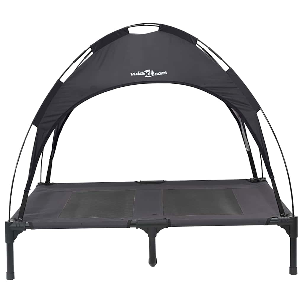 Hundebett Schwarz 92 x 77 x 82,5 cm Stahl