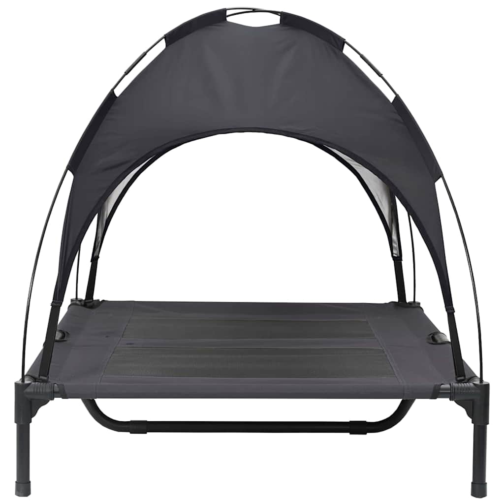 Hundebett Schwarz 92 x 77 x 82,5 cm Stahl