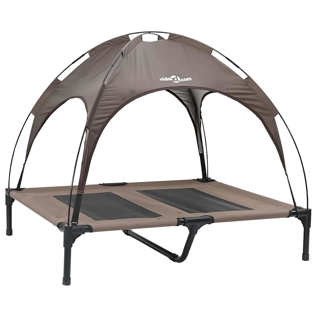 Hundebett Braun 92 x 77 x 82,5 cm Stahl
