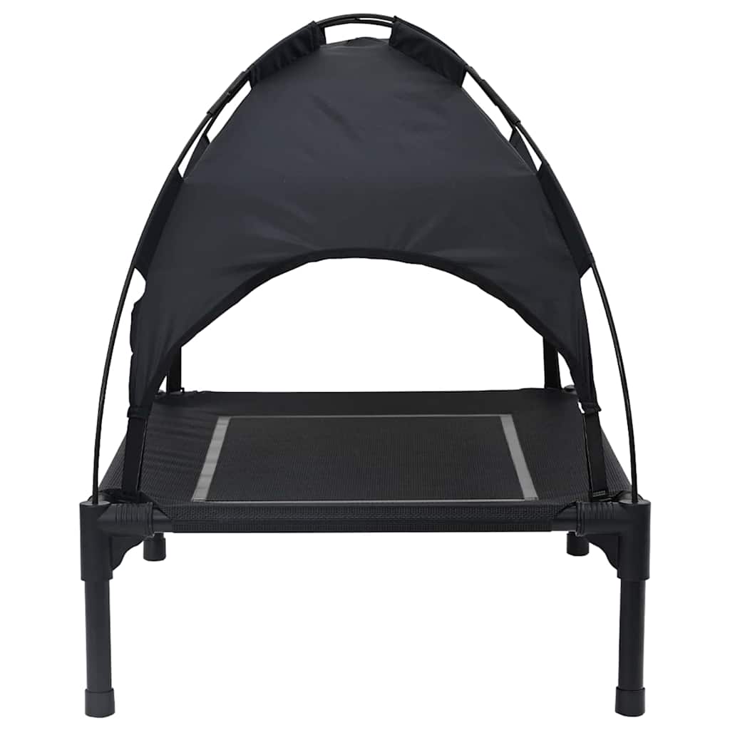 Hundebett Schwarz 71 x 64 x 71 cm Stahl