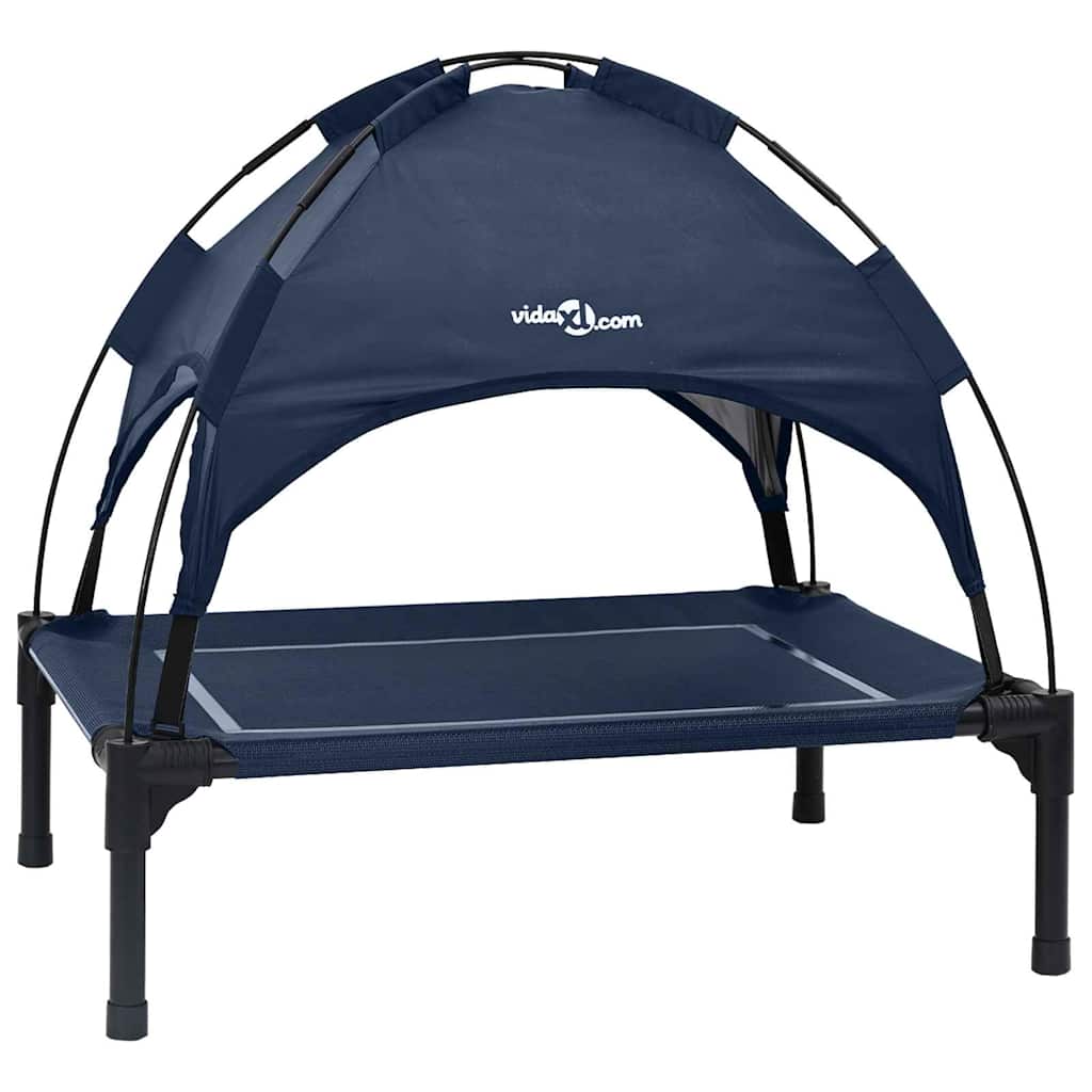 Hundebett Marineblau 63 x 49,5 x 60 cm Stahl