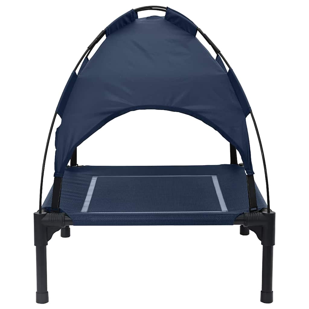 Hundebett Marineblau 63 x 49,5 x 60 cm Stahl