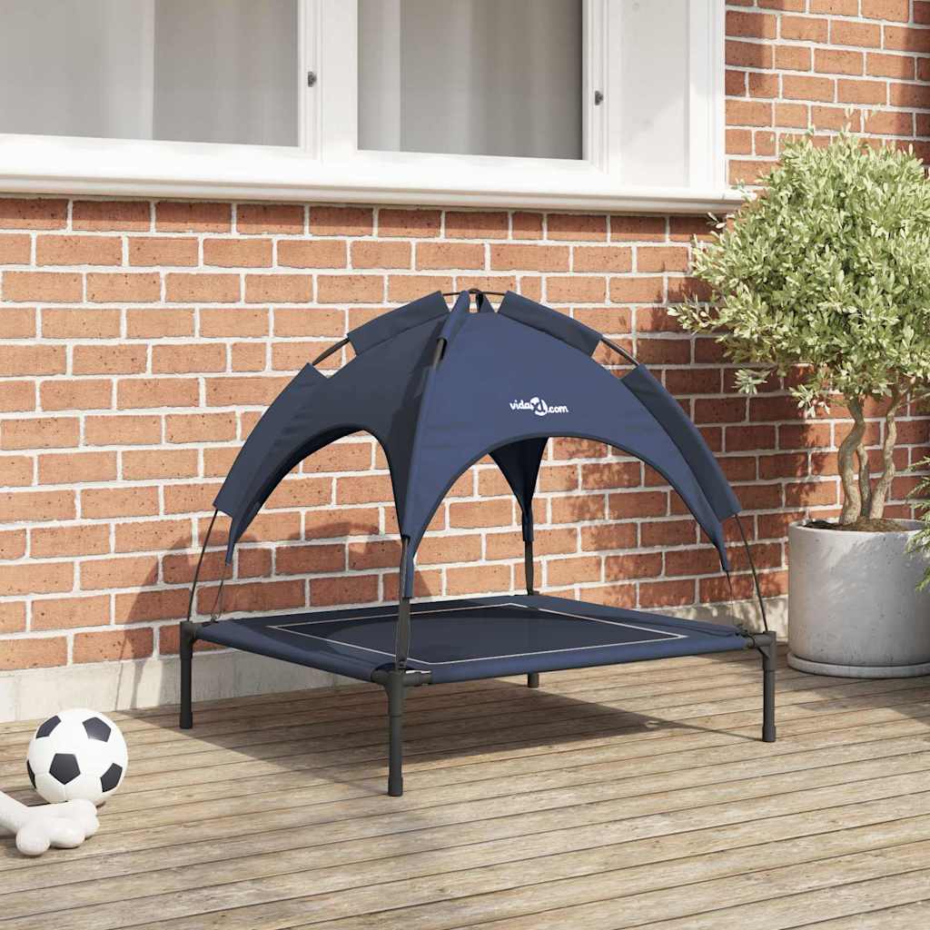 Hundebett Marineblau 71 x 64 x 71 cm Stahl