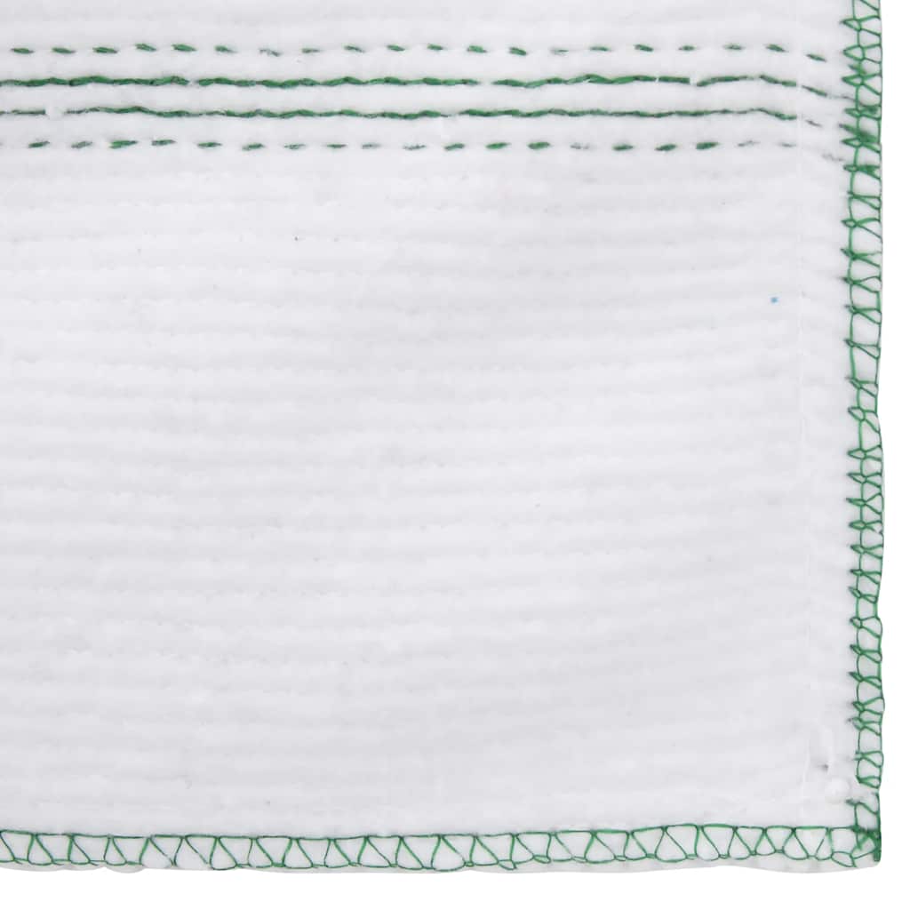 Cleaning cloths 50 pcs. White with Green Stripes 50x60 cm