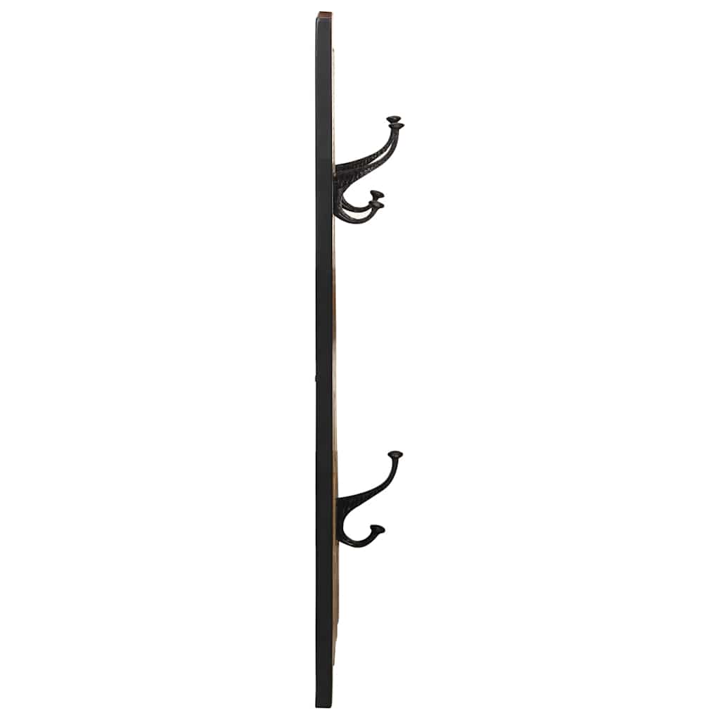 Coat rack 40x2x80 cm Rough Solid Mango Wood