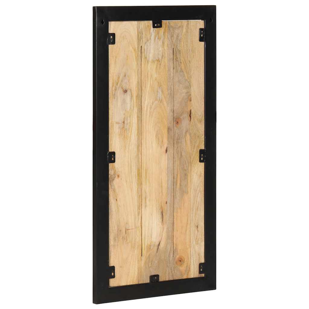 Coat rack 40x2x80 cm Rough Solid Mango Wood