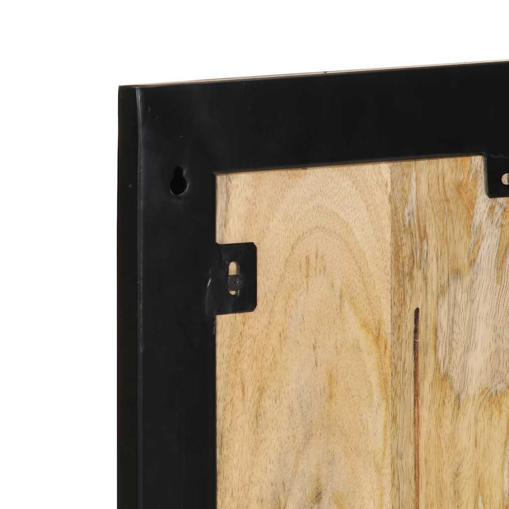 Coat rack 40x2x80 cm Rough Solid Mango Wood