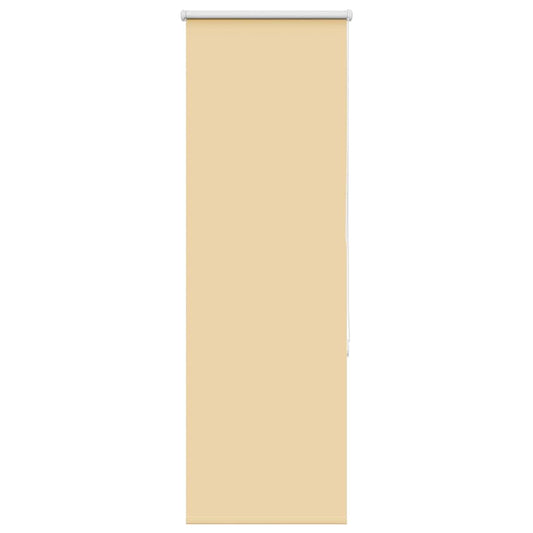 Blackout Roller Blind Beige 60x130cm Fabric Width 55.7 cm Polyester