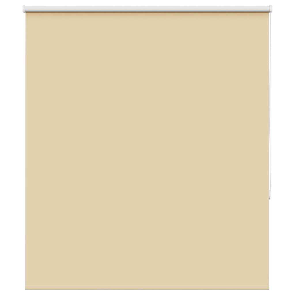 Store occultant beige 130x130 cm Largeur tissu 126,6 cm