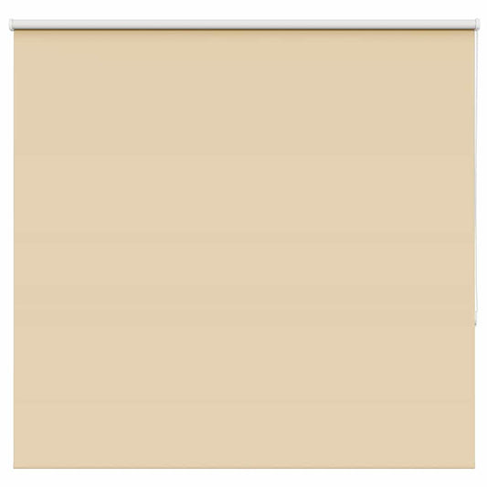Blackout Roller Blind Beige 155x130 cm Fabric Width 151.6 cm