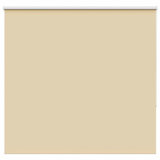 Beige Blackout Roller Blind 160x130 cm Fabric Width 156.6 cm