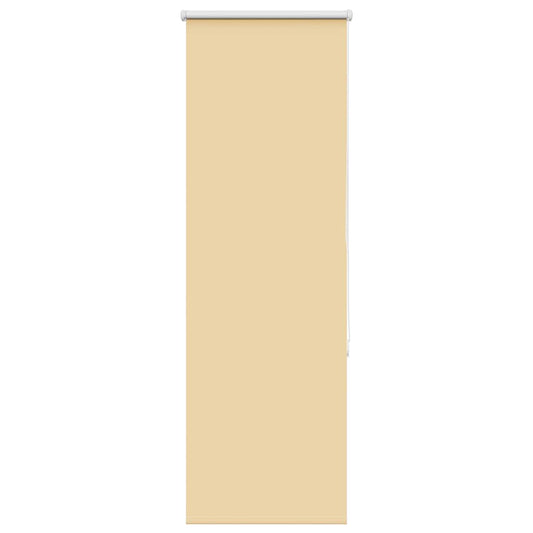Blackout Roller Blind Beige 45x150cm Fabric Width 40.7 cm Polyester