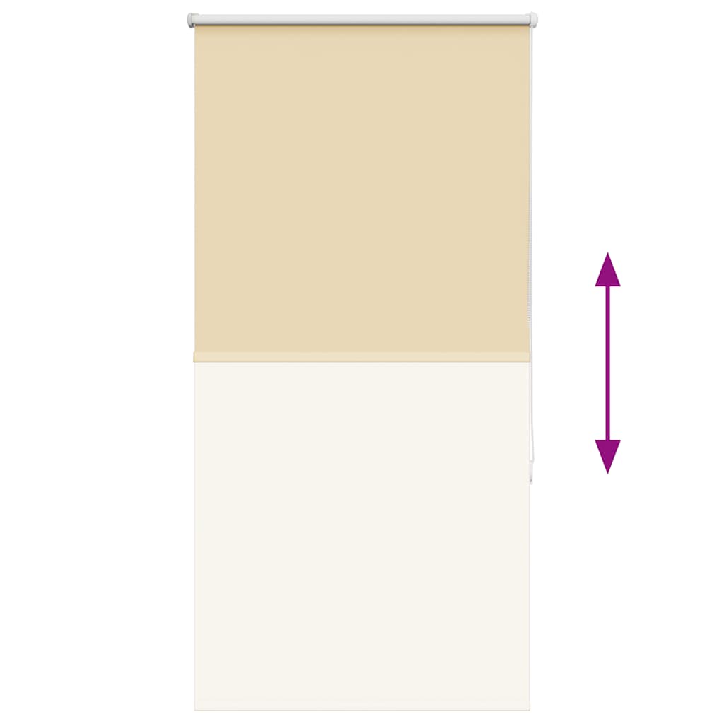 Store occultant beige 75x150cm largeur de tissu 70,7 cm polyester