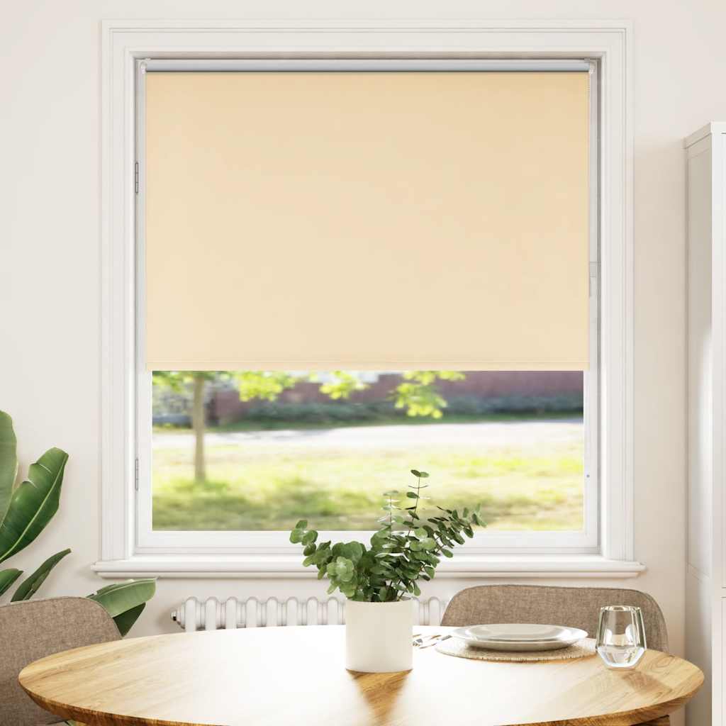 Store occultant beige 105x150 cm largeur du tissu 100,7 cm