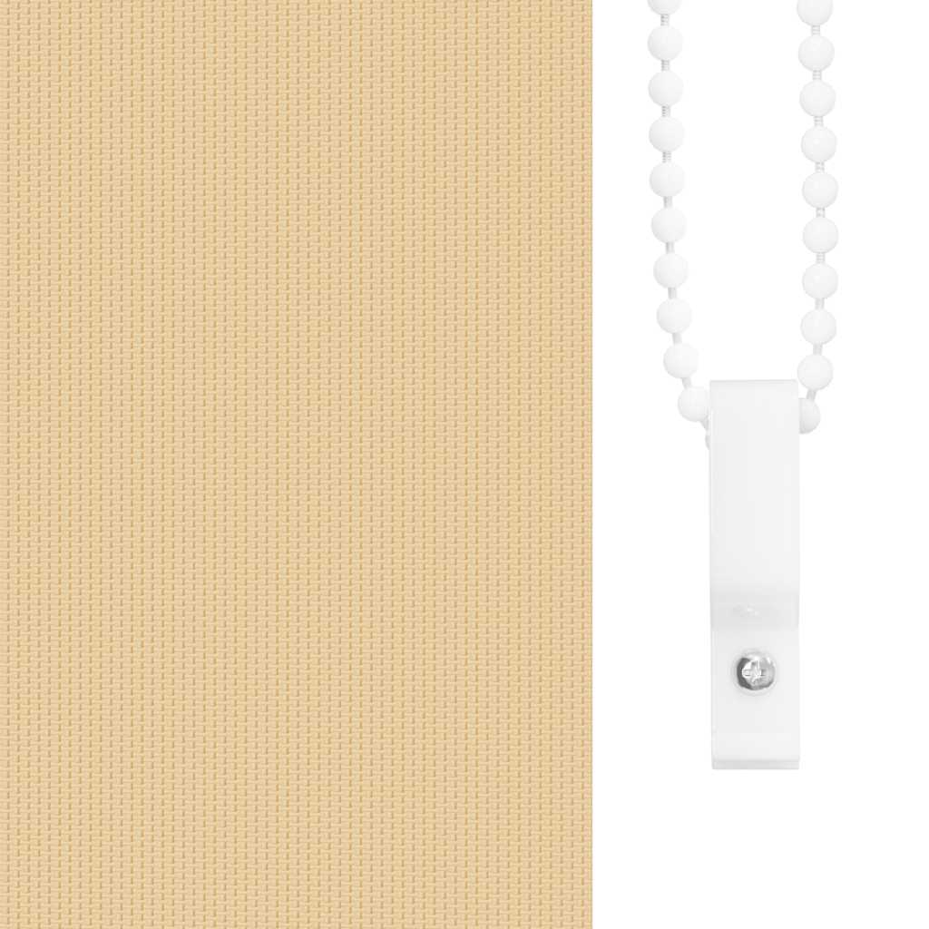 Store occultant beige 105x150 cm largeur du tissu 100,7 cm