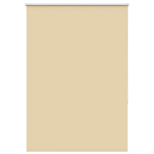 Blackout Roller Blind Beige 115x150 cm Fabric Width 110.7 cm