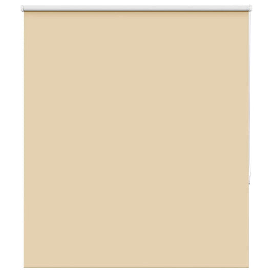 Blackout Roller Blind Beige 140x150 cm Fabric Width 136.6 cm