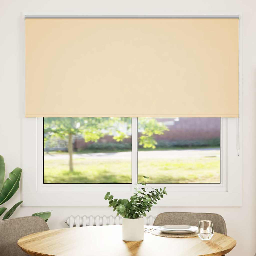 Store occultant beige 145x150 cm Largeur tissu 141,6 cm