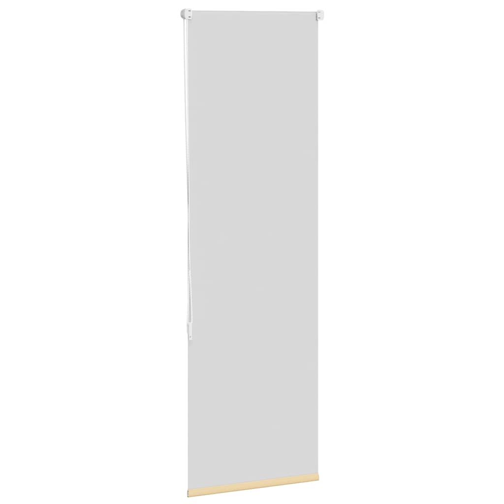 Store occultant beige 40x175cm largeur du tissu 35,7 cm polyester