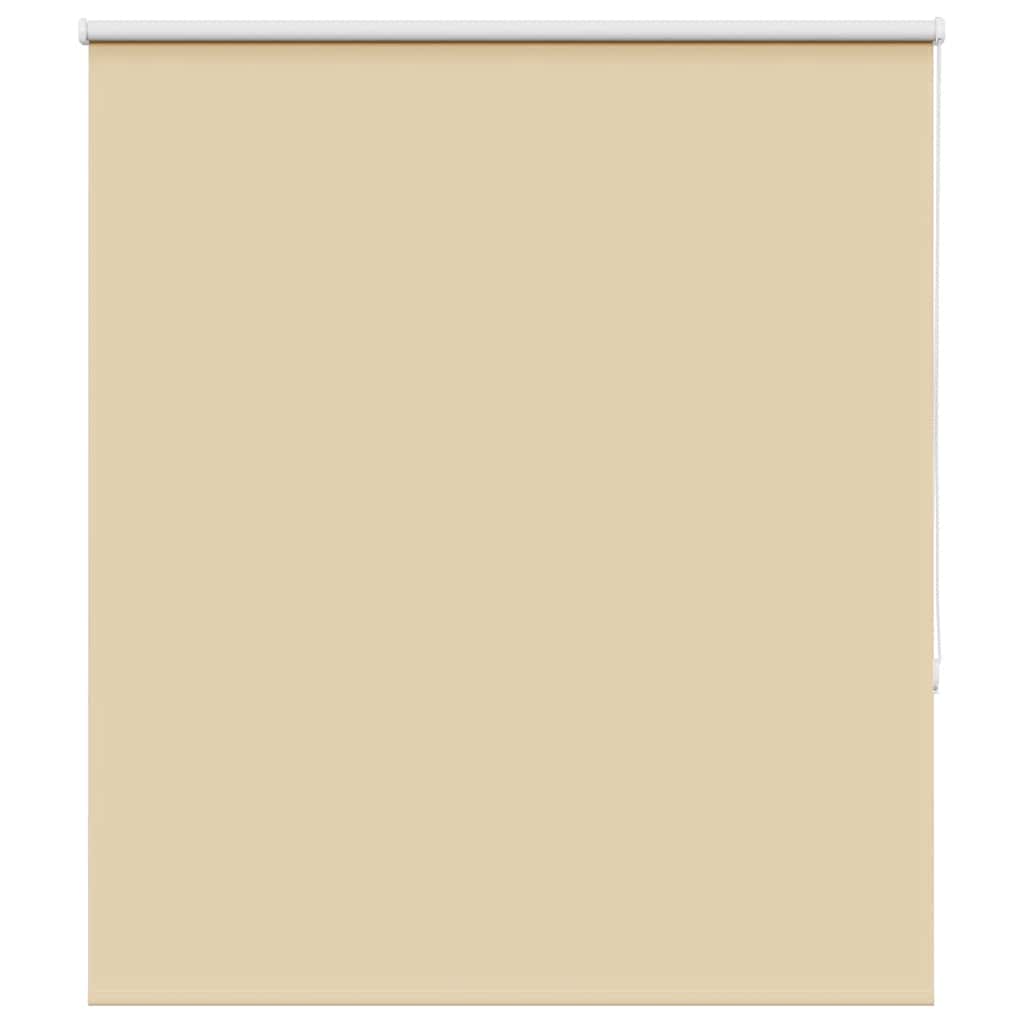 Blackout Roller Blind Beige 140x175 cm Fabric Width 136.6 cm