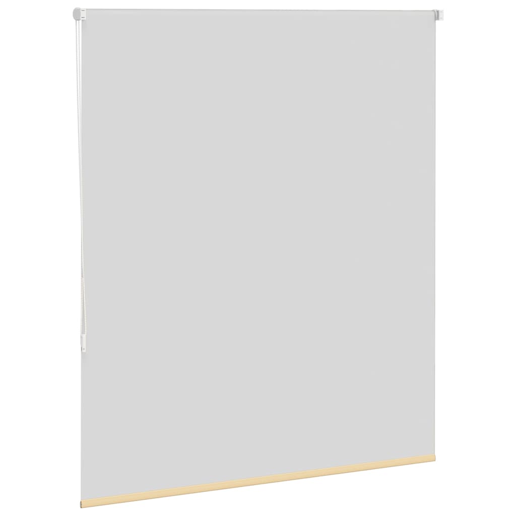 Blackout Roller Blind Beige 140x175 cm Fabric Width 136.6 cm