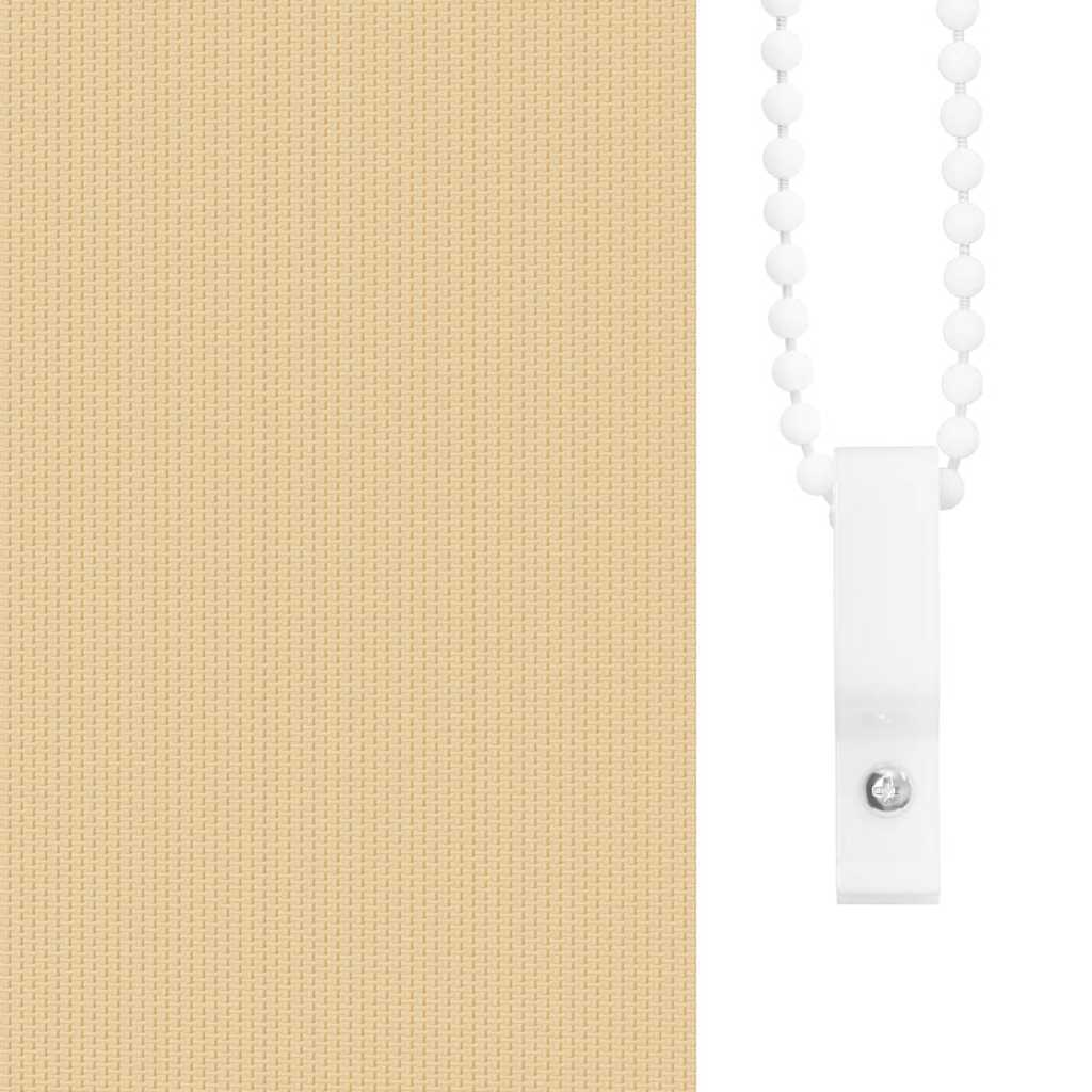 Store occultant Beige 50x210cm Largeur de tissu 45,7 cm Polyester