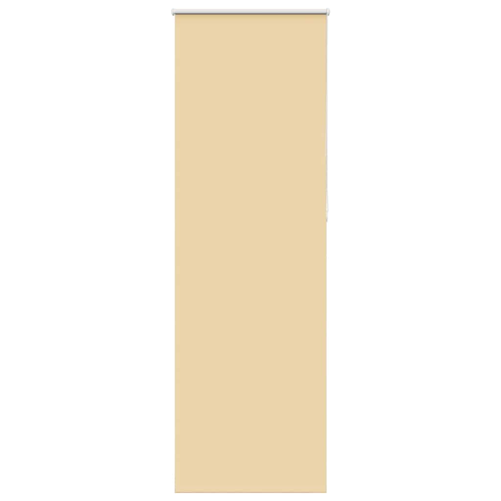 Store occultant beige 65x210cm Largeur de tissu 60,7 cm Polyester