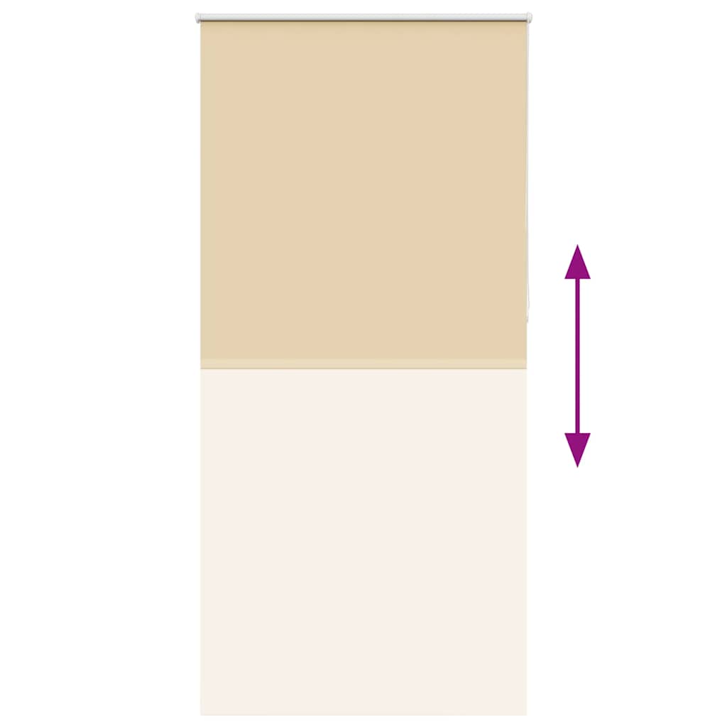 Store occultant Beige 105x210 cm Largeur du tissu 100,7 cm