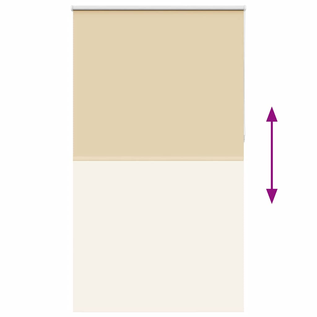Store occultant Beige 120x210 cm Largeur de tissu 116,6 cm